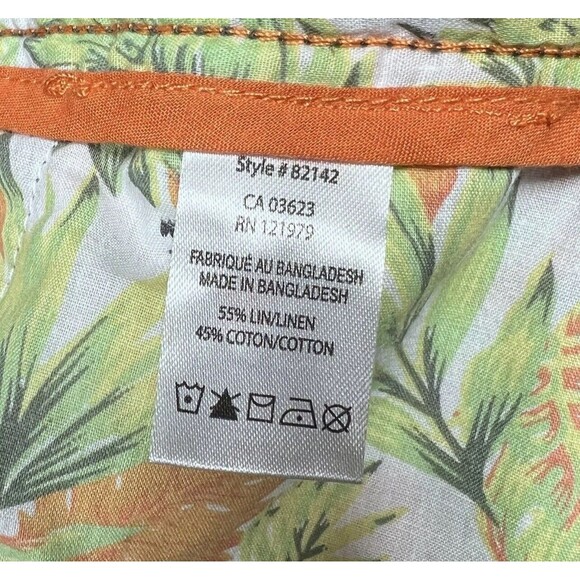 Private Member Pants Mens SZ X-Large Charcoal Gray Drawstring Linen Blend Pants - Picture 10 of 11